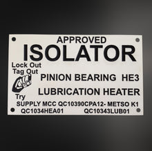 Acrylic Labels - 1.6mm