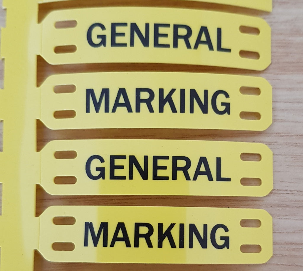 FTY 1357700 / FTW 1357700 - Sheet - Cable and Conduit Marker - Precut ...