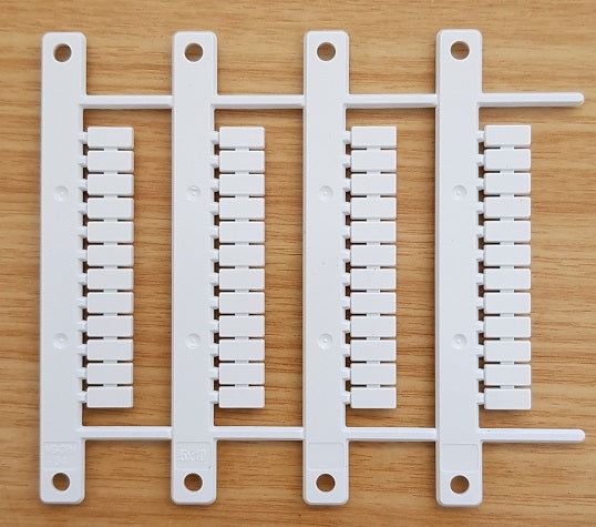 TER 5101680 -  Terminal Block Markers White 5x10mm