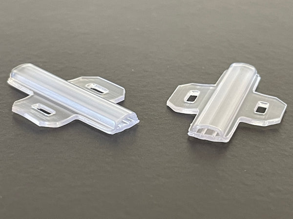 SB301000 - Butterfly Transparent Holders for Cable Tags 4mm x 30mm