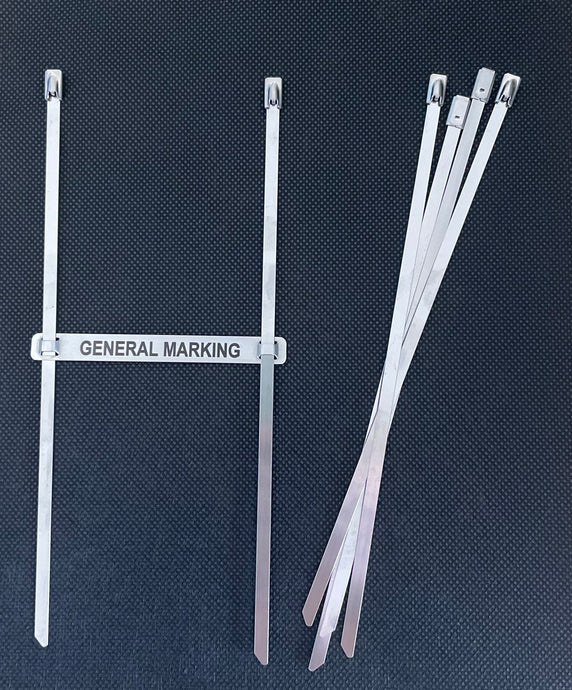 360mm Stainless Steel Cable Tie - 4.6mm x 360mm
